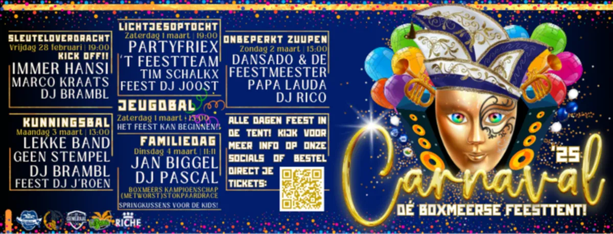 Carnaval 2025 - de Feesttent